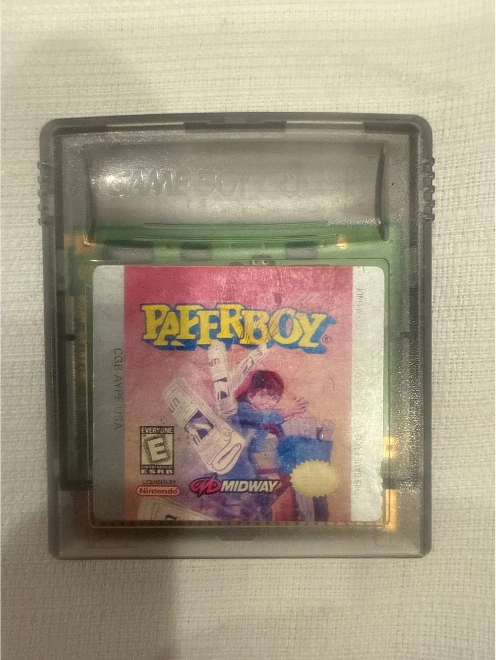 Nintendo Game Boy Color Atomic Purple with 4 Games